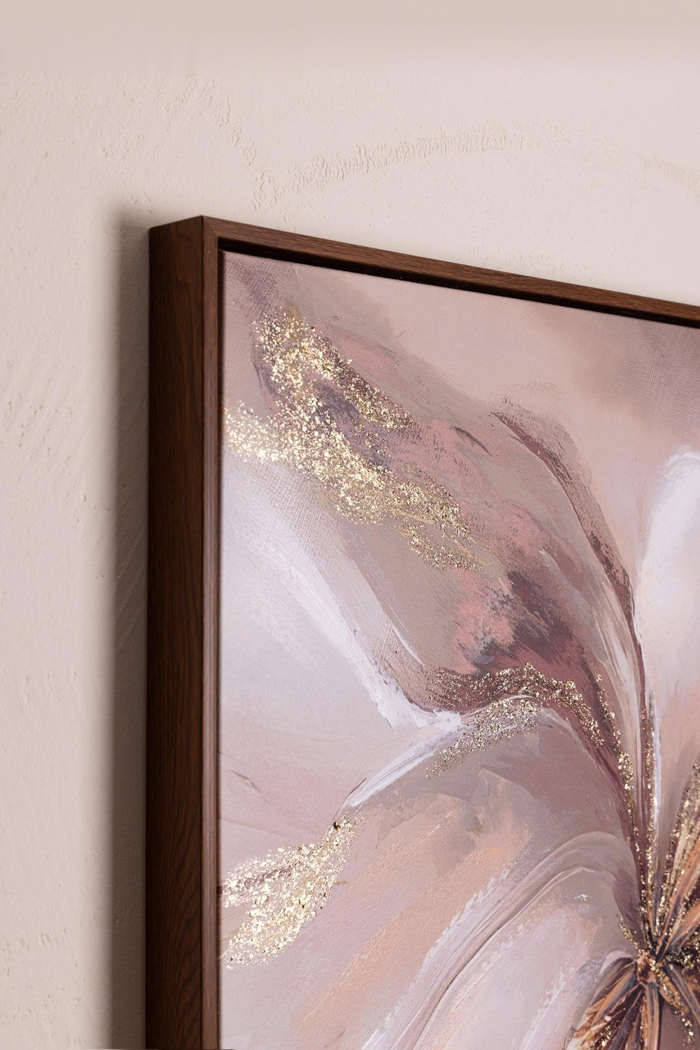 Neutral Floral Kanvas Tablo, 70 × 100 Cm - 2