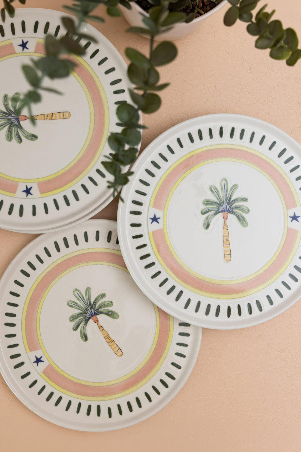 Italian Summer Servis Tabağı 6'lı Set, 26 Cm - 0
