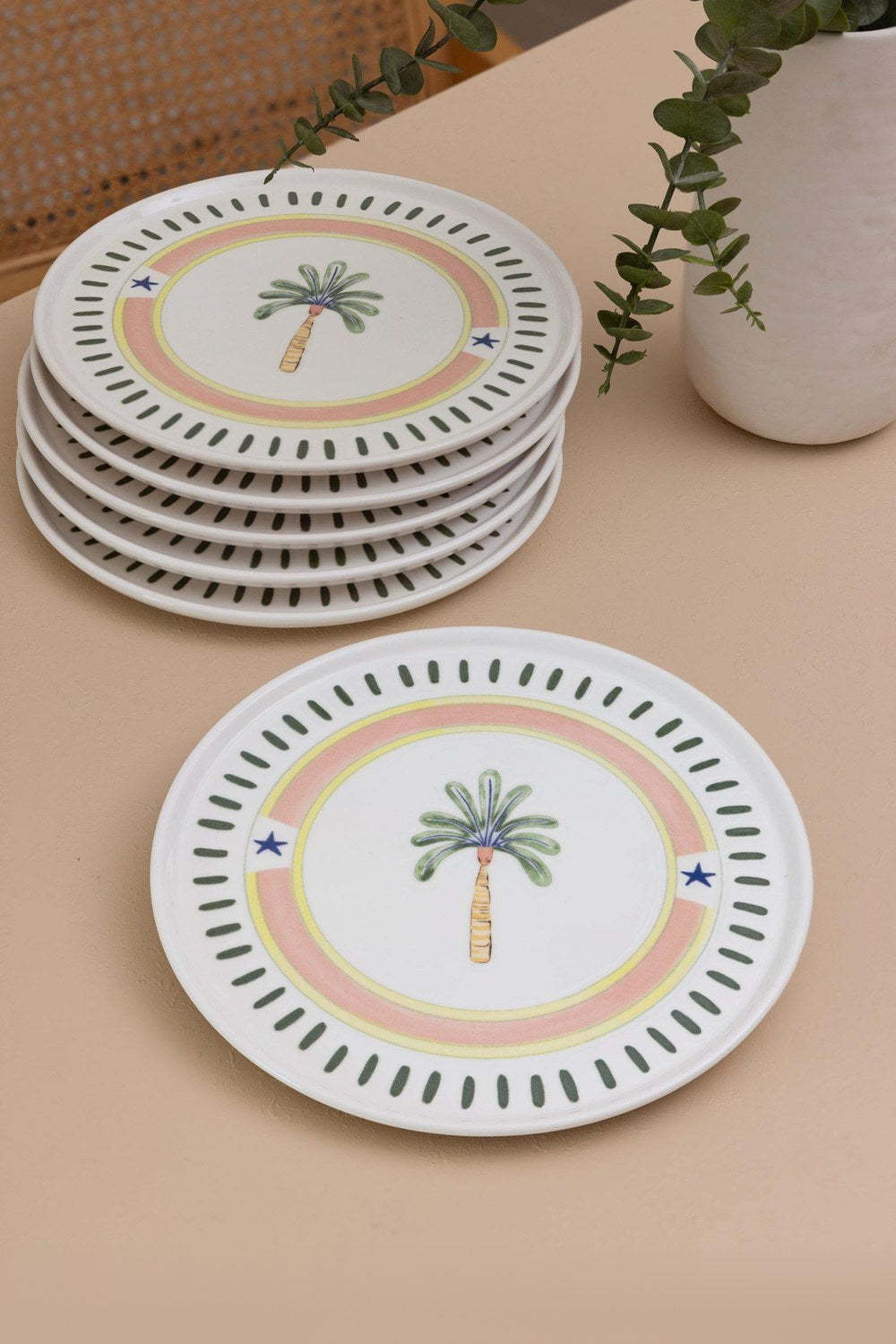 Italian Summer Servis Tabağı 6'lı Set, 26 Cm - 1