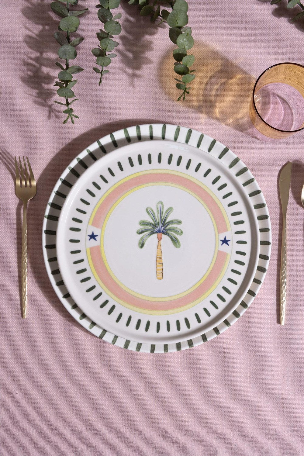 Italian Summer Servis Tabağı 6'lı Set, 26 Cm - 4
