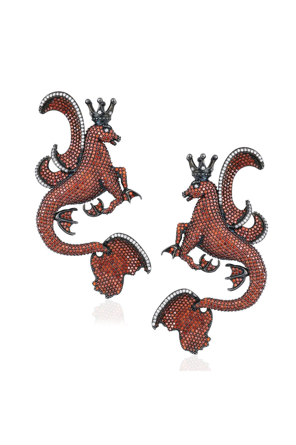 Secret Of The Universe Garnet Mitolojik Dragon Küpe - 0