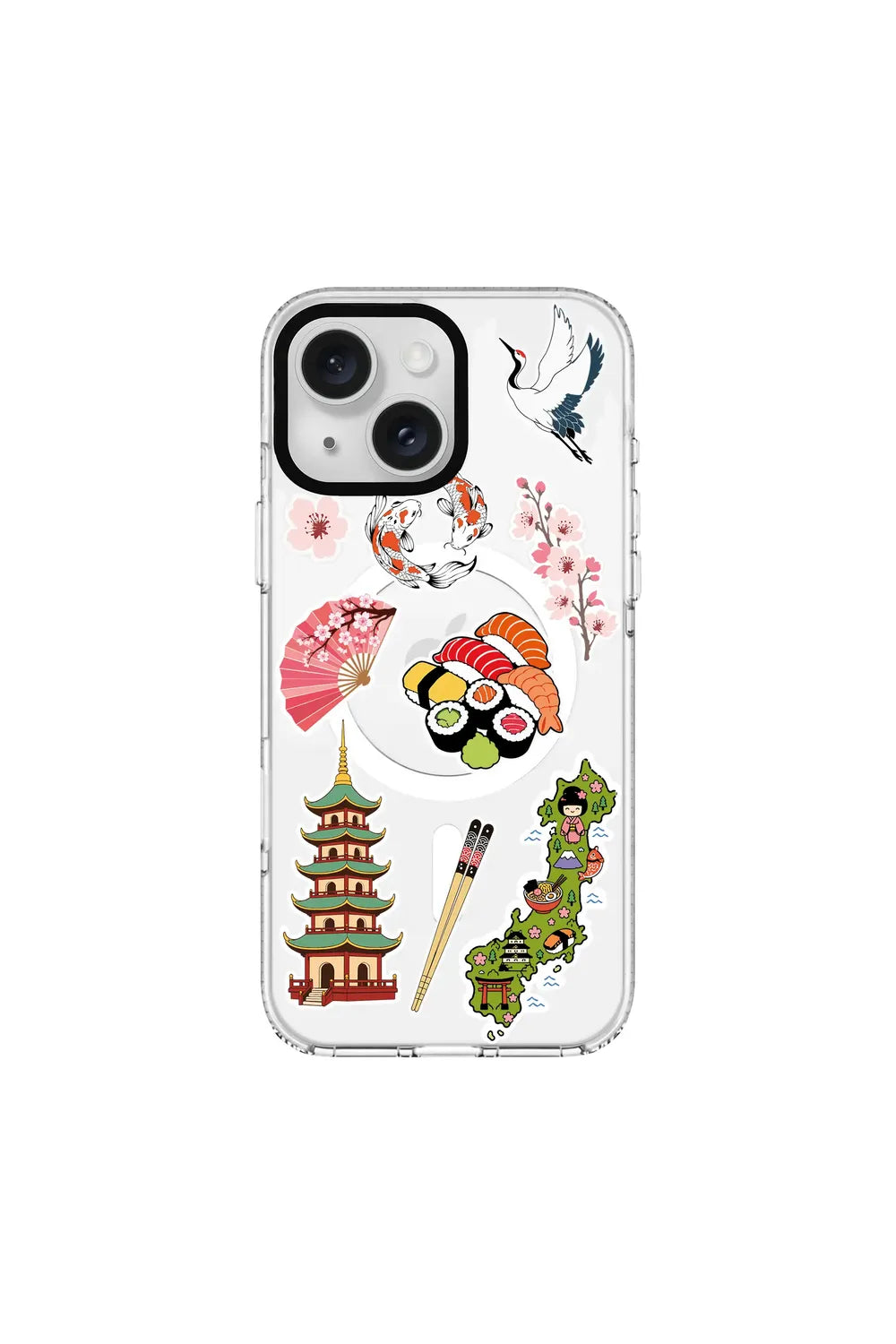 Koi Bento-Clear Kılıf Magsafe Özellikli - Iphone 15 Plus - 0