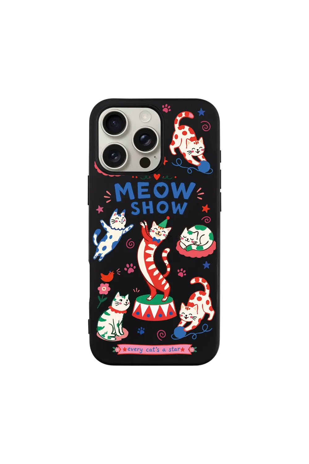 Meow Show Ultra Silikon Kılıf - Iphone 15 Pro Max - 3