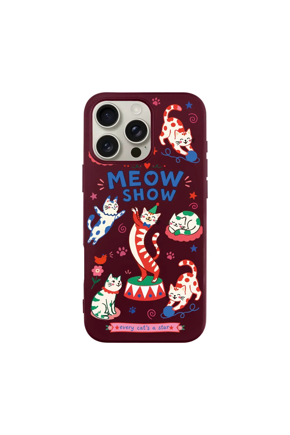 Meow Show Ultra Silikon Kılıf - Iphone 15 Pro - 0