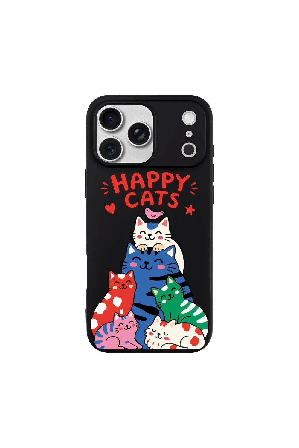 Happy Cats Ultra Silikon Kılıf, Iphone 17 - 3