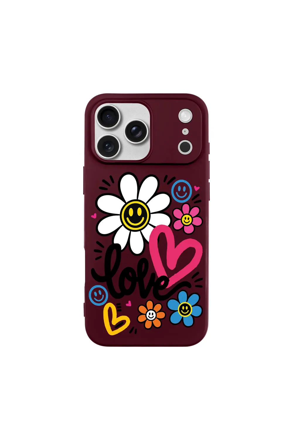 Love Bloom Ultra Silikon Kılıf, Iphone 17 - 0