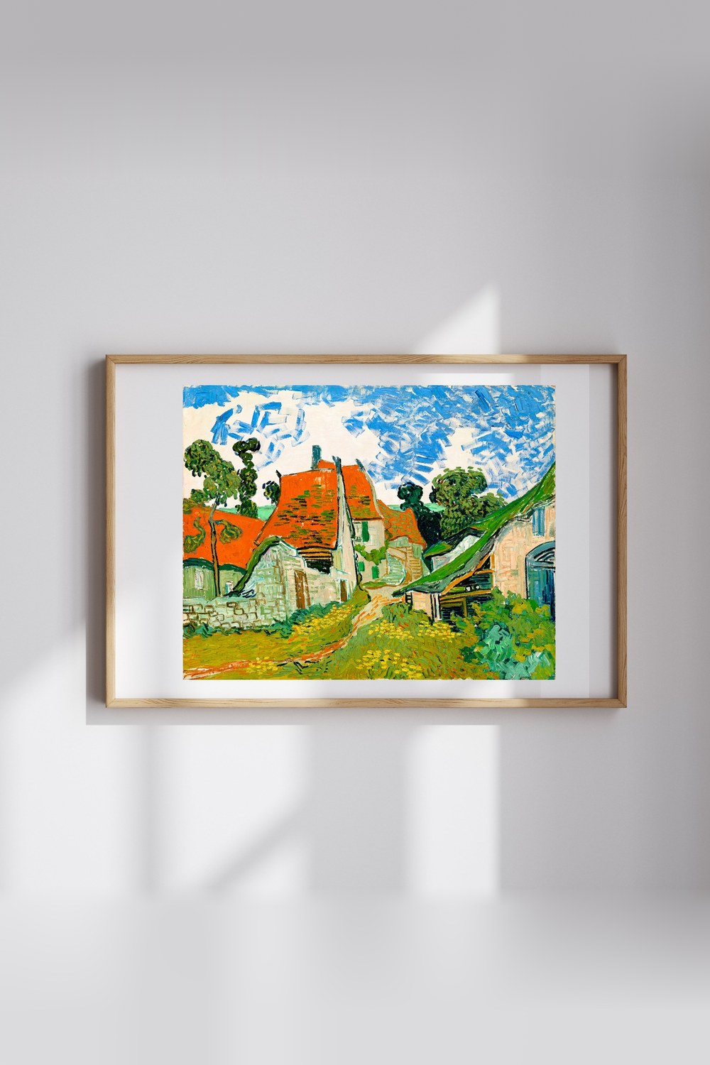 Vincent Van Gogh - Auvers-Sur-Oise'da Bir Sokak - 4