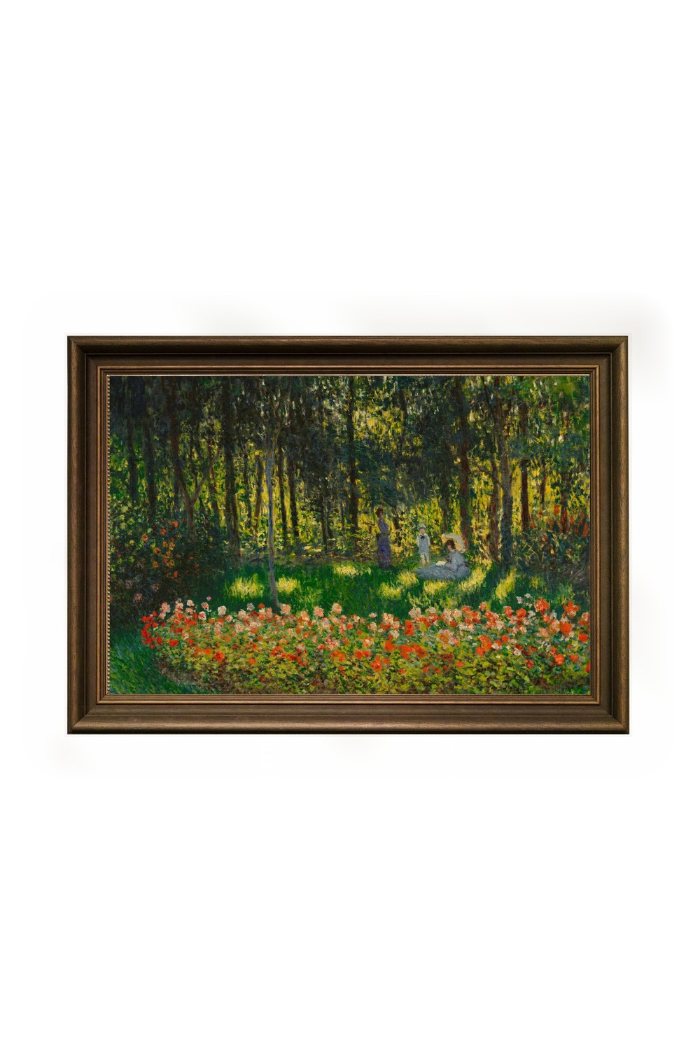 Claude Monet - Bahçede - Sanatçının Ailesi - 0
