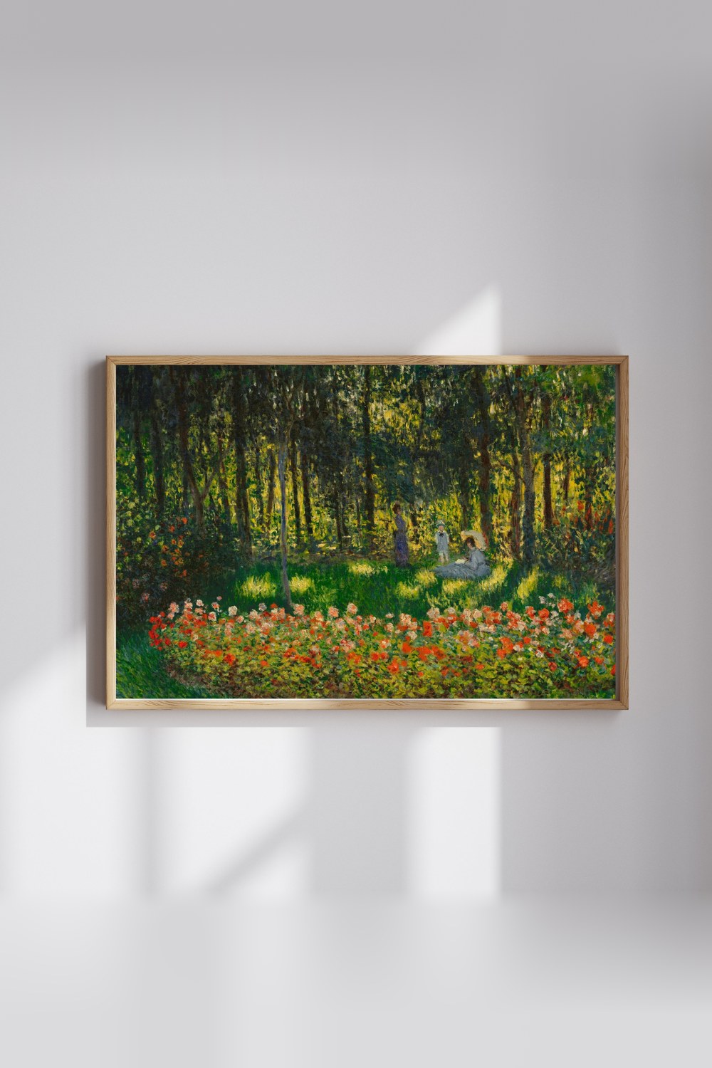 Claude Monet - Bahçede - Sanatçının Ailesi - 3