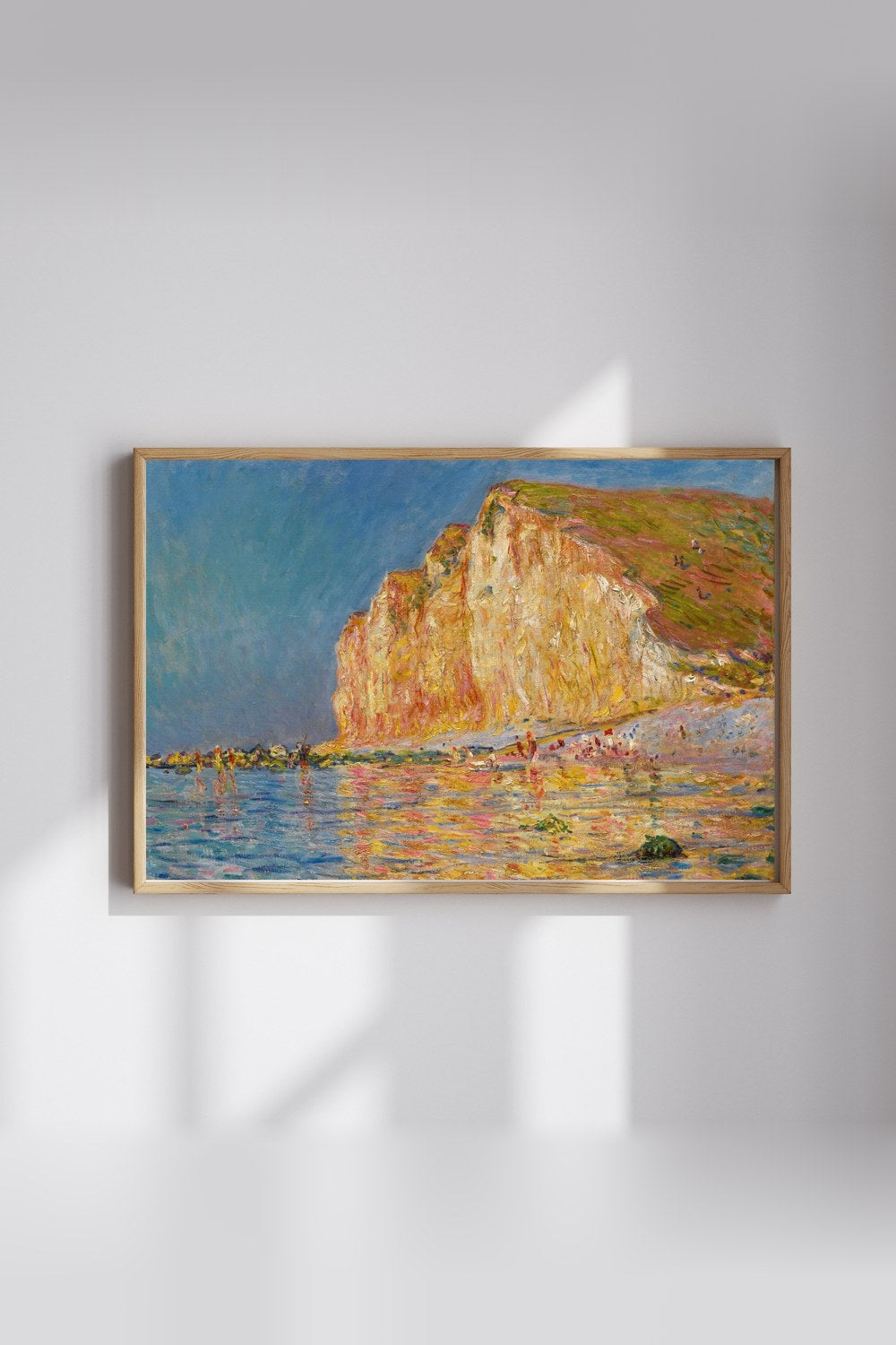 Claude Monet - Petites-Dalles'da Alçak Gelgit - 3