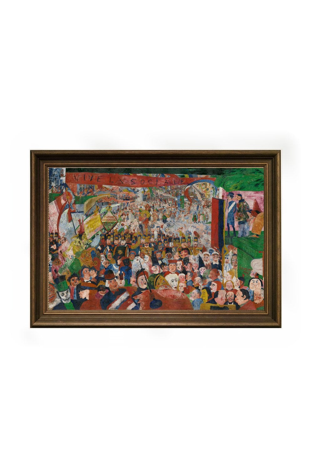 James Ensor - İsa'nın 1889'da Brüksel'e Girişi - 0