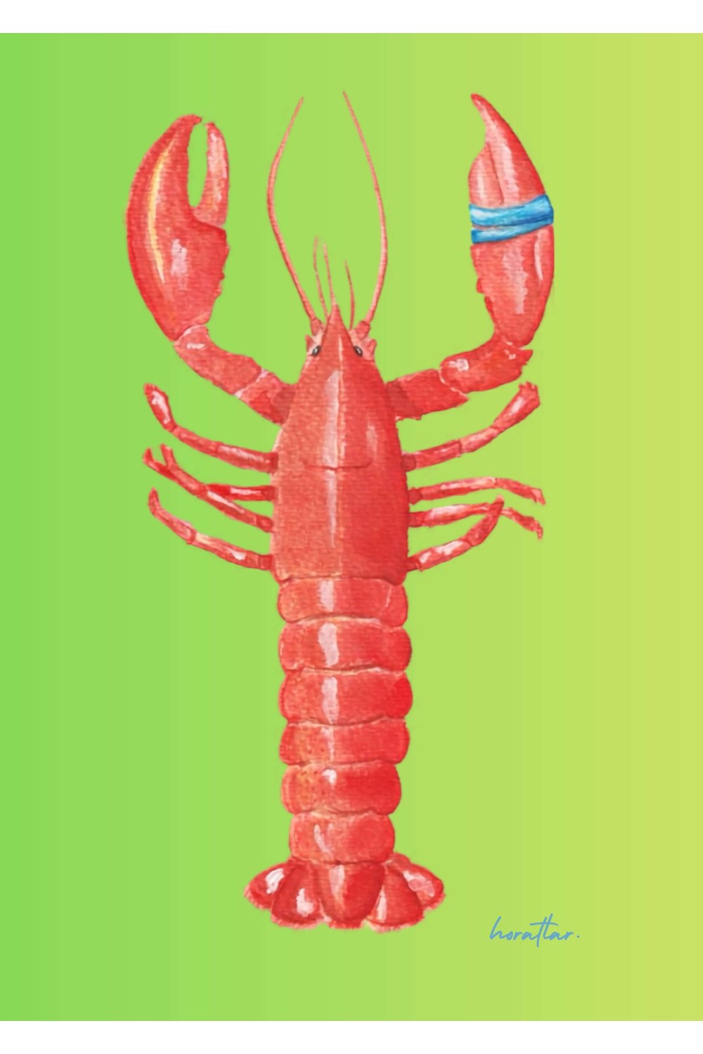 Hazal Türer - Lobster (Green) - 1