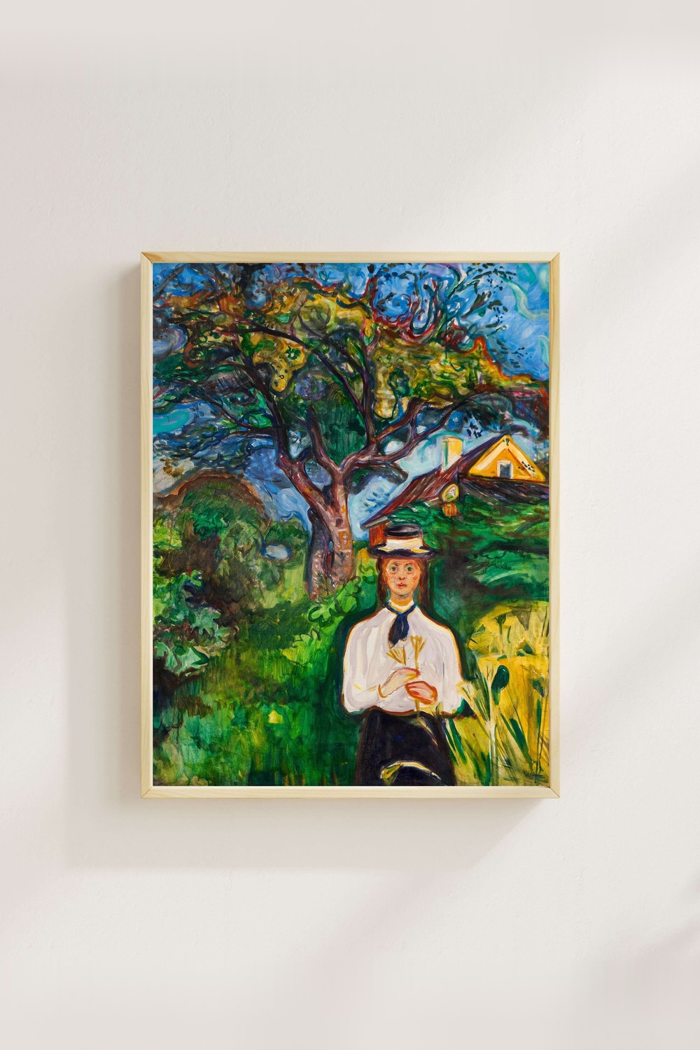 Edvard Munch - Elma Ağacının Altındaki Kız - 4