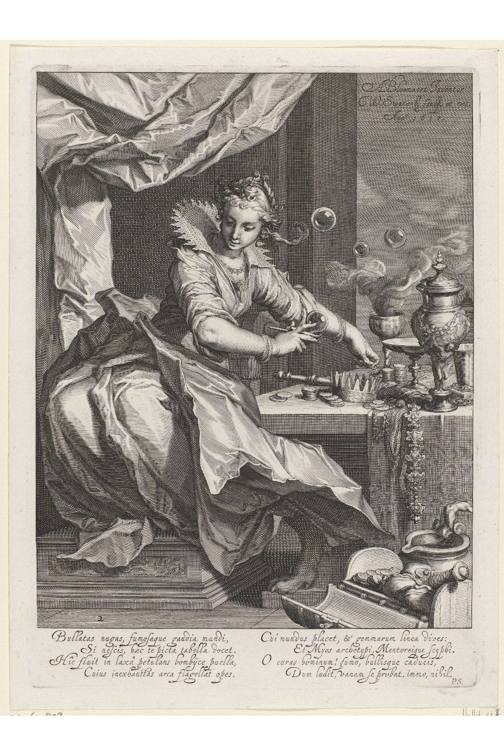 Willem Isaacsz. Van Swanenburg - Vanitas - 1