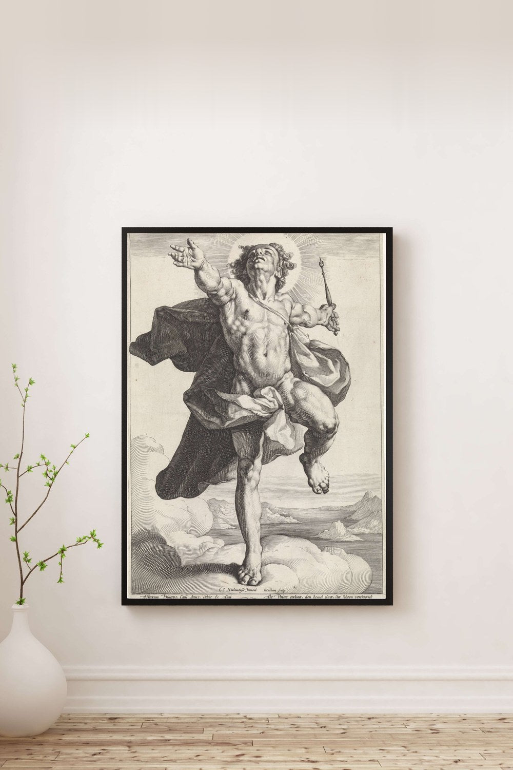 Jacob Matham - Helios Olarak Apollon - 0