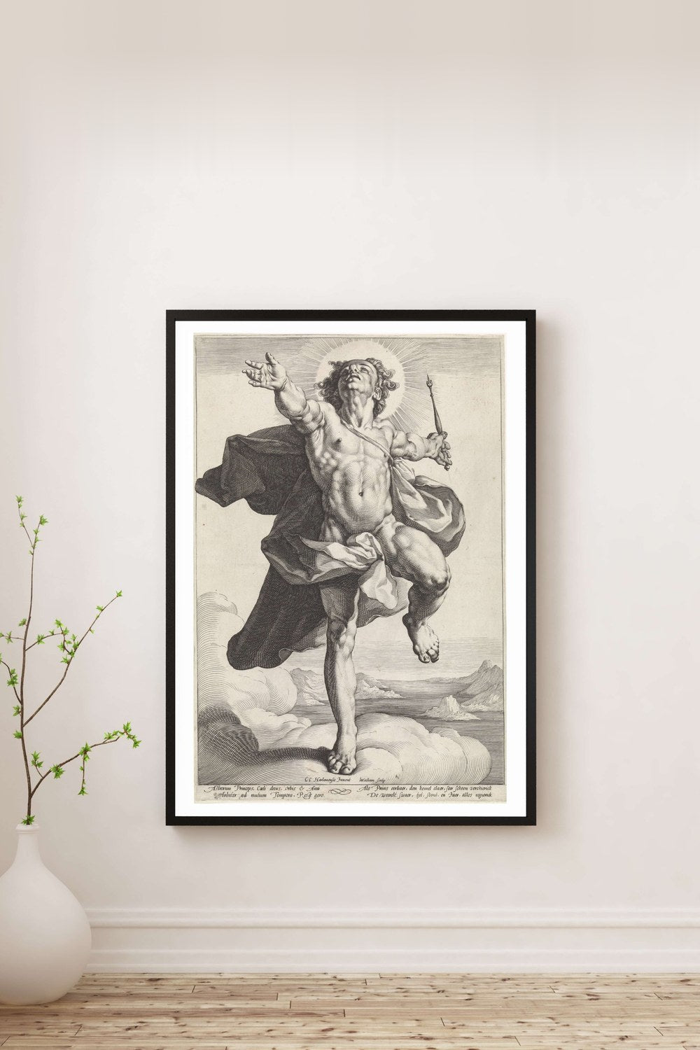 Jacob Matham - Helios Olarak Apollon - 2