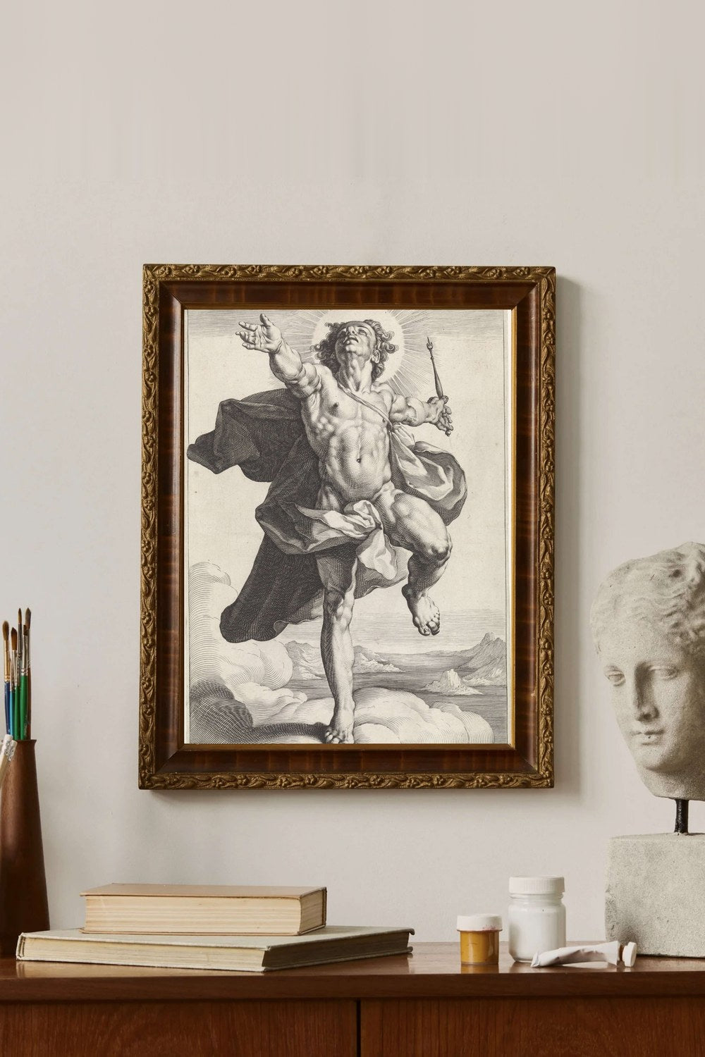 Jacob Matham - Helios Olarak Apollon - 3