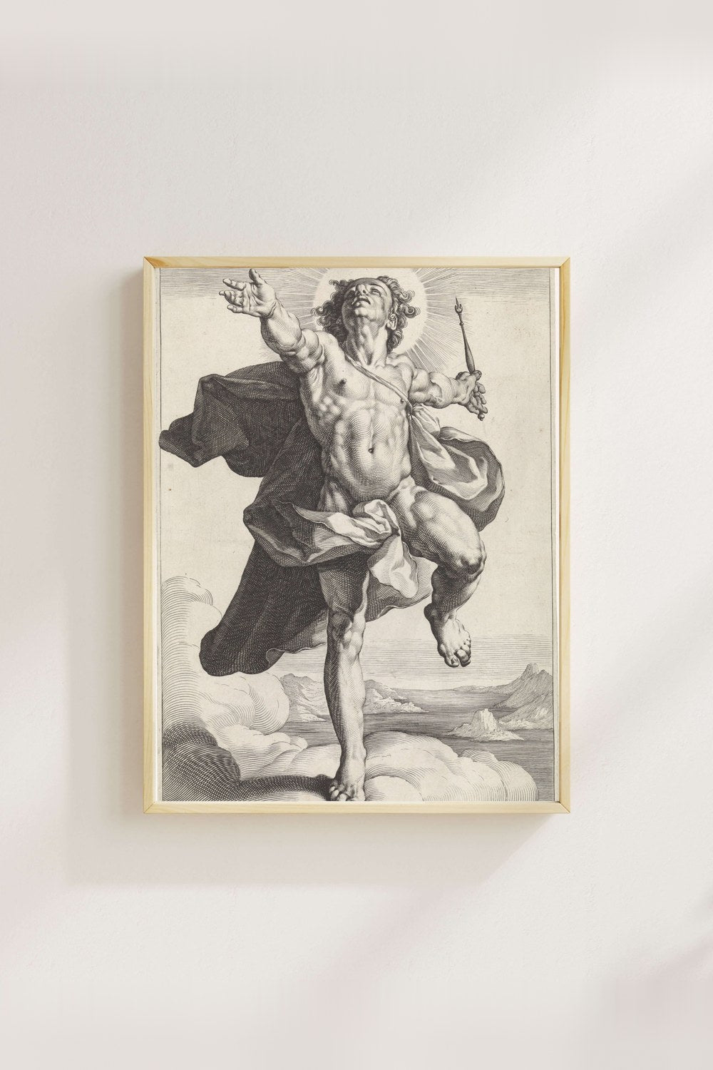 Jacob Matham - Helios Olarak Apollon - 4