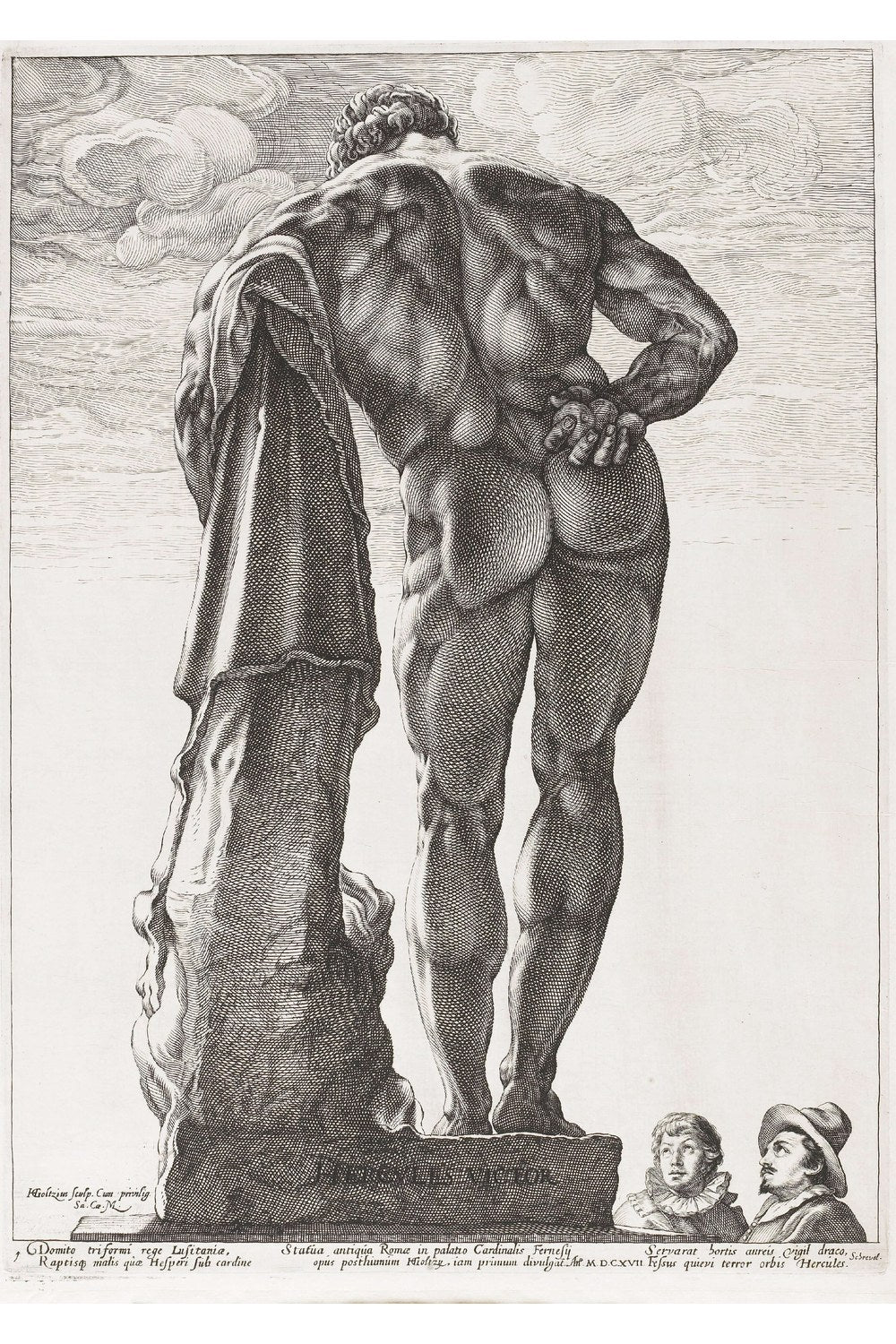 Hendrick Goltzius - Farnese Herkülü - 1