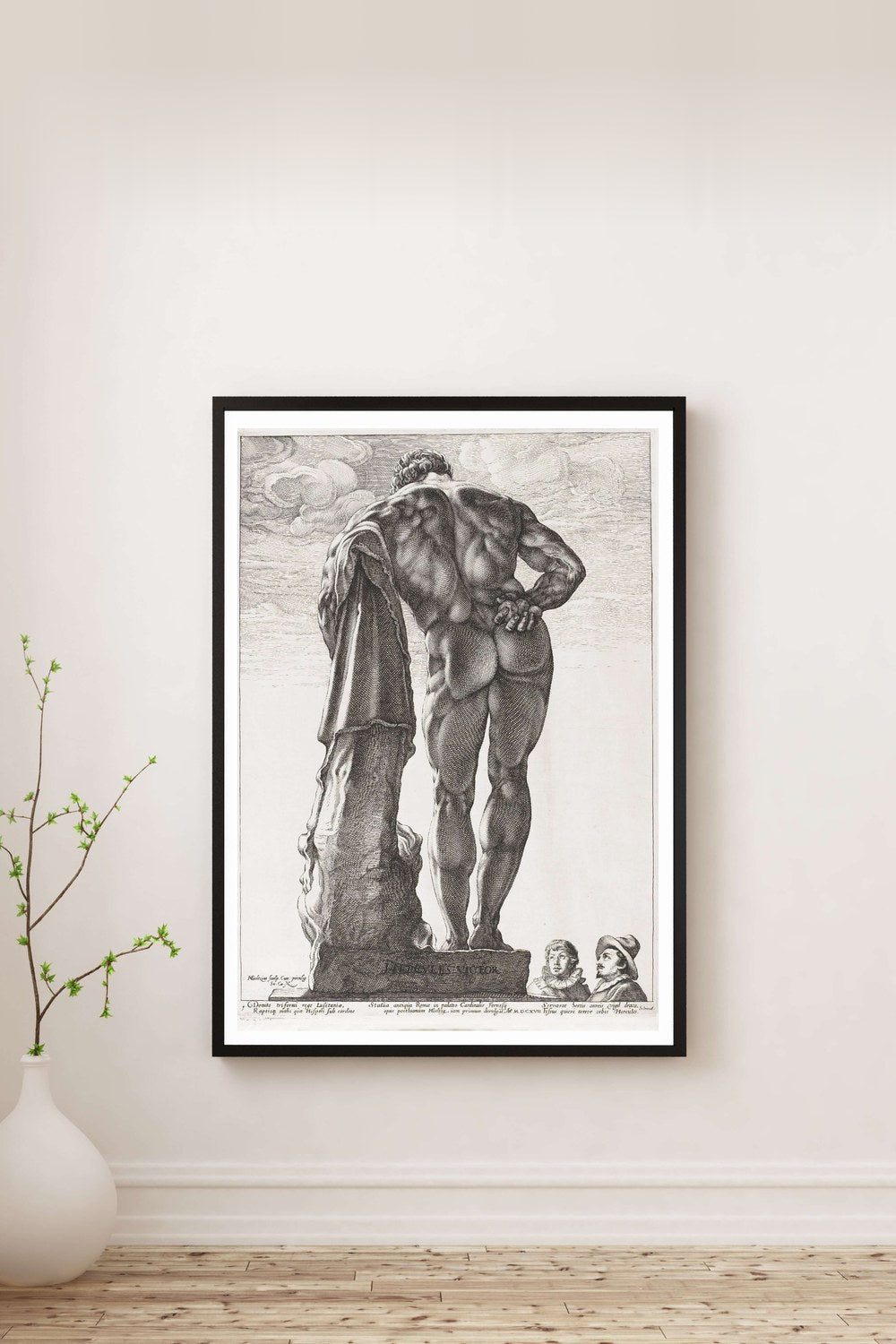 Hendrick Goltzius - Farnese Herkülü - 2