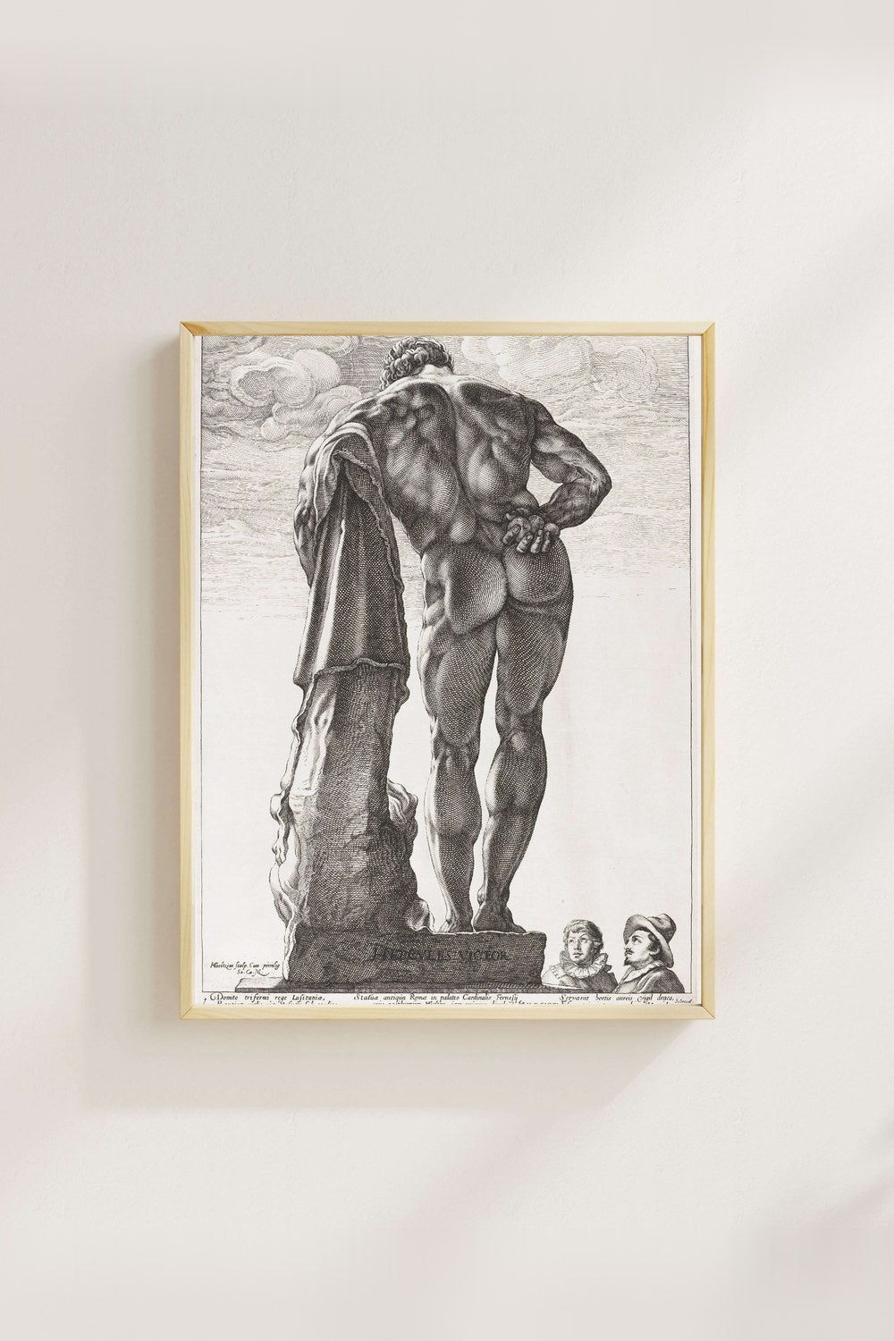 Hendrick Goltzius - Farnese Herkülü - 4