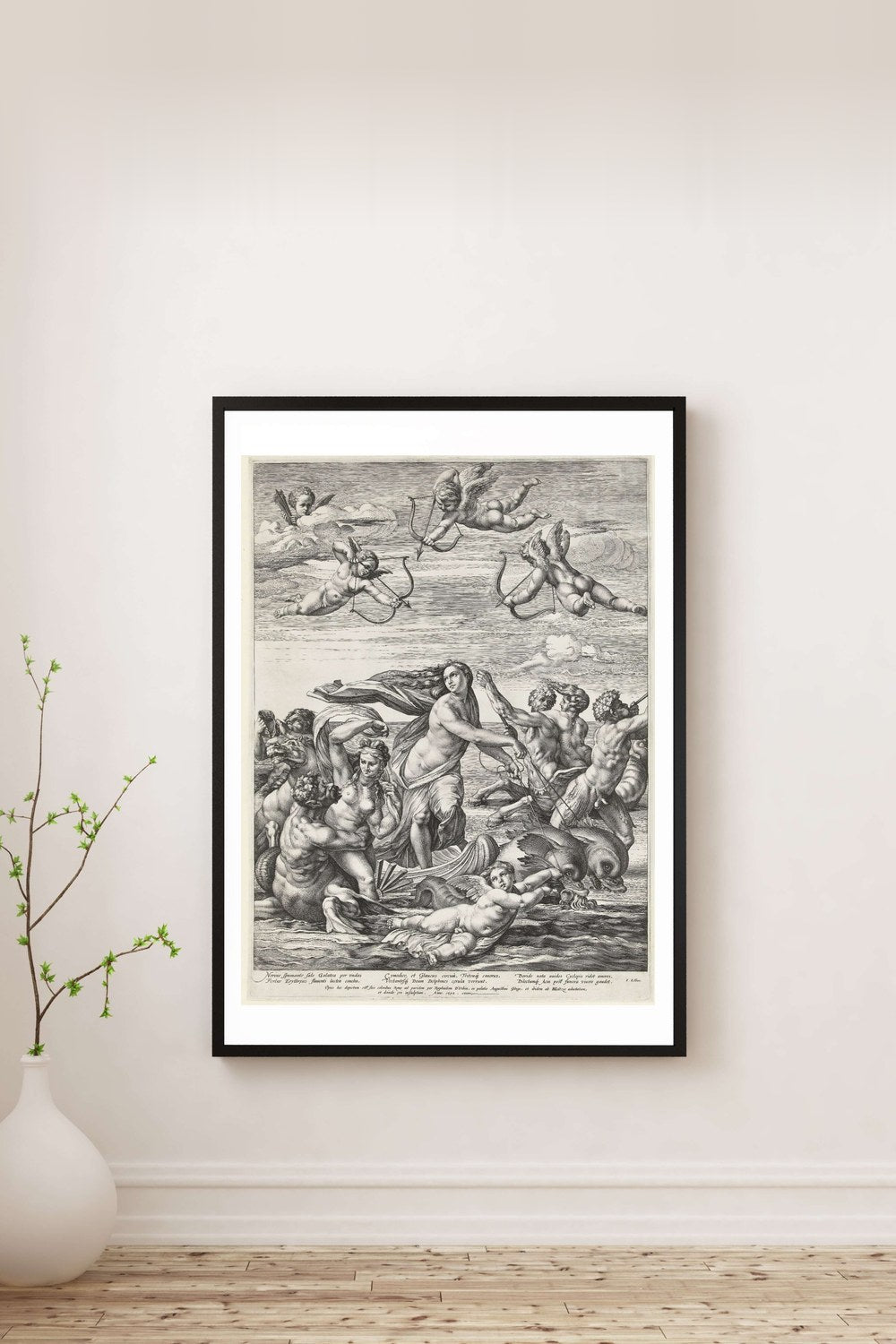 Hendrick Goltzius - Galatea'nın Zaferi - 2