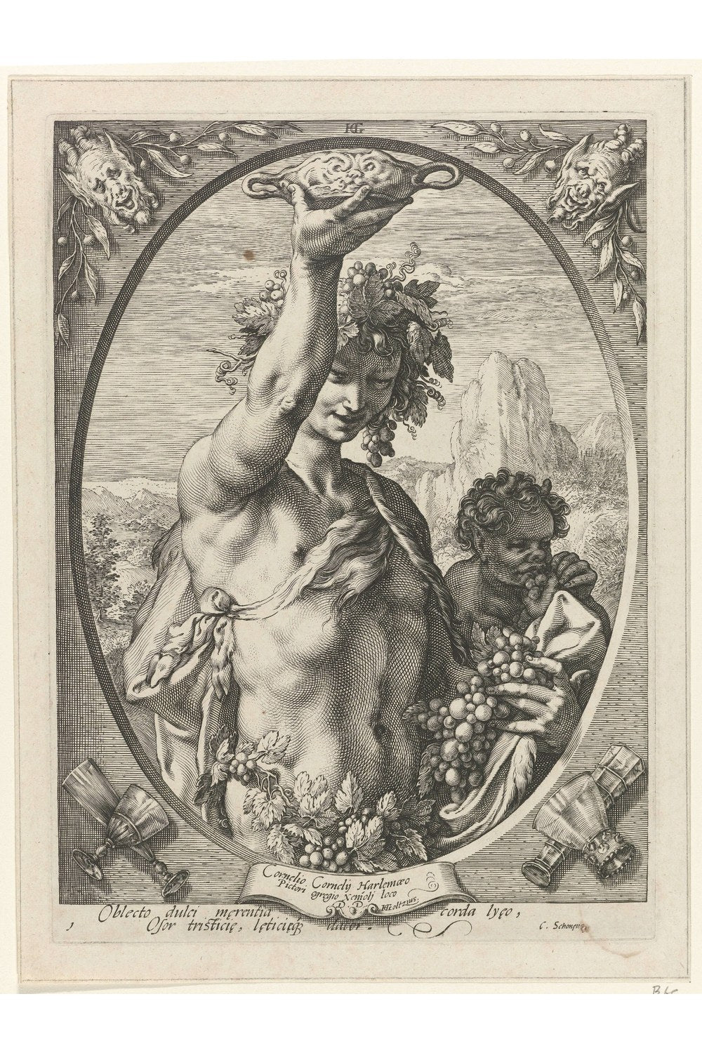 Hendrick Goltzius - Bacchus - 1