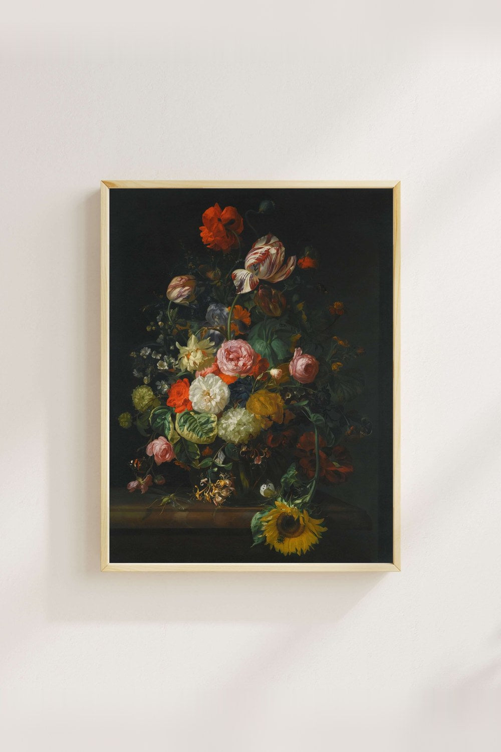 Rachel Ruysch - Çiçekli Natürmort - 4