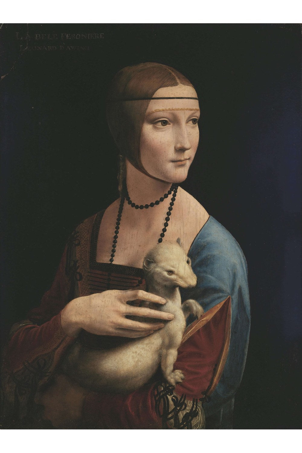 Leonardo Da Vinci - Kakımlı Kadın - 1