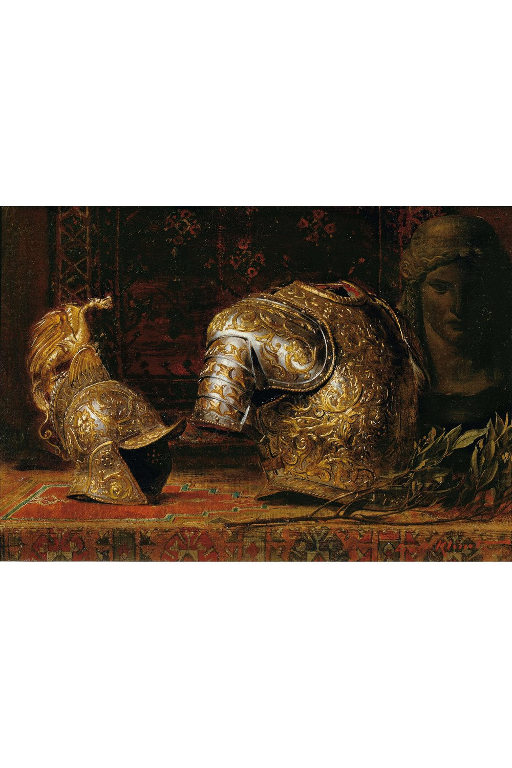 Ernst Klimt - Zırhlı Natürmort - 1