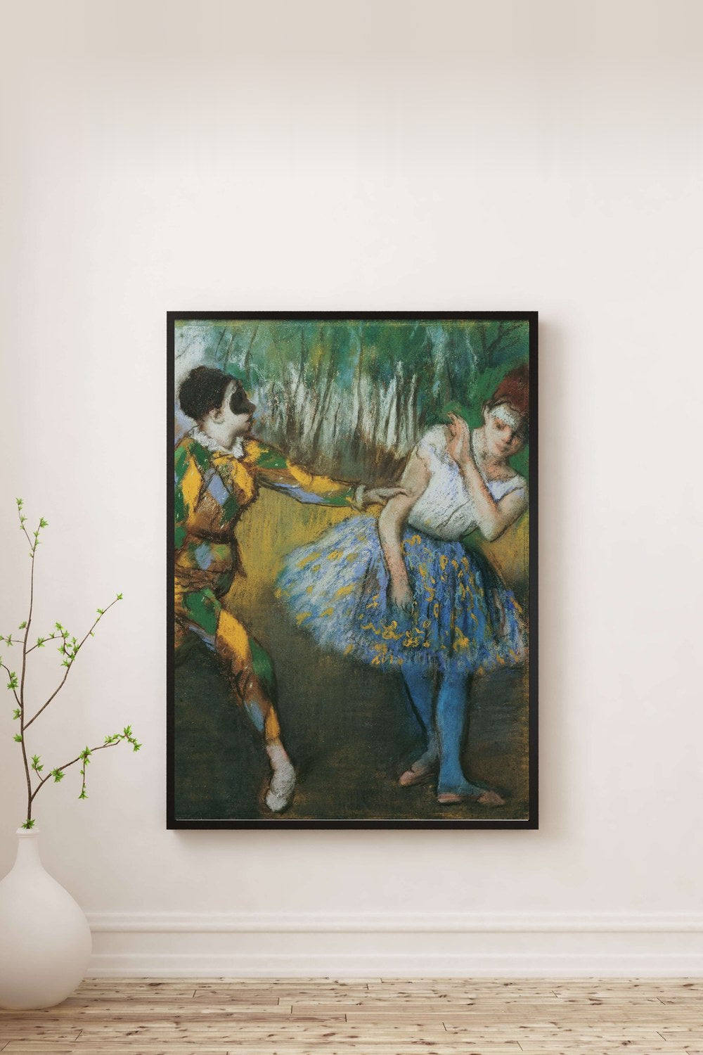 Edgar Degas - Harlekin Ve Colombine - 0