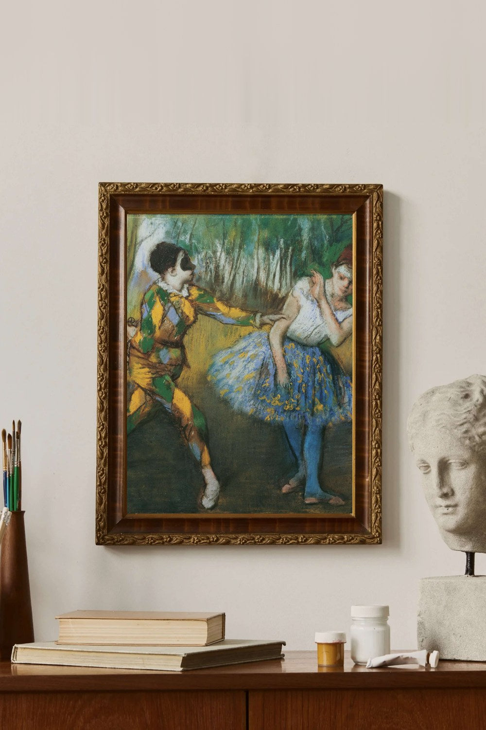 Edgar Degas - Harlekin Ve Colombine - 3