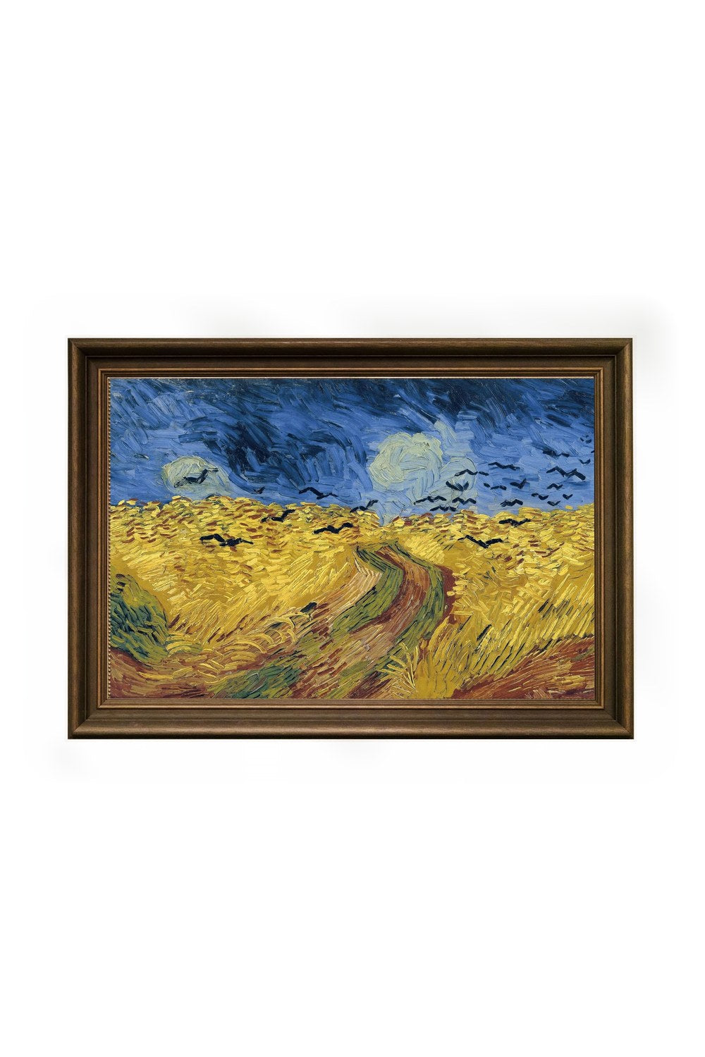 Vincent Van Gogh - Kargalarla Buğday Tarlası - 0
