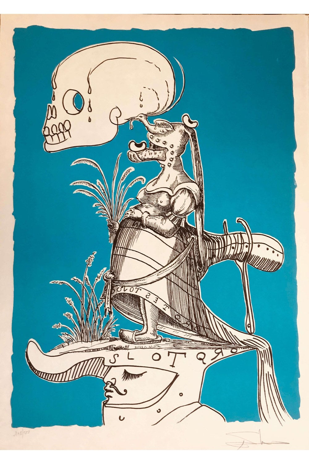 Salvador Dalí - Doğum Ve Ölümün Miğferi - Pantagruel - 1