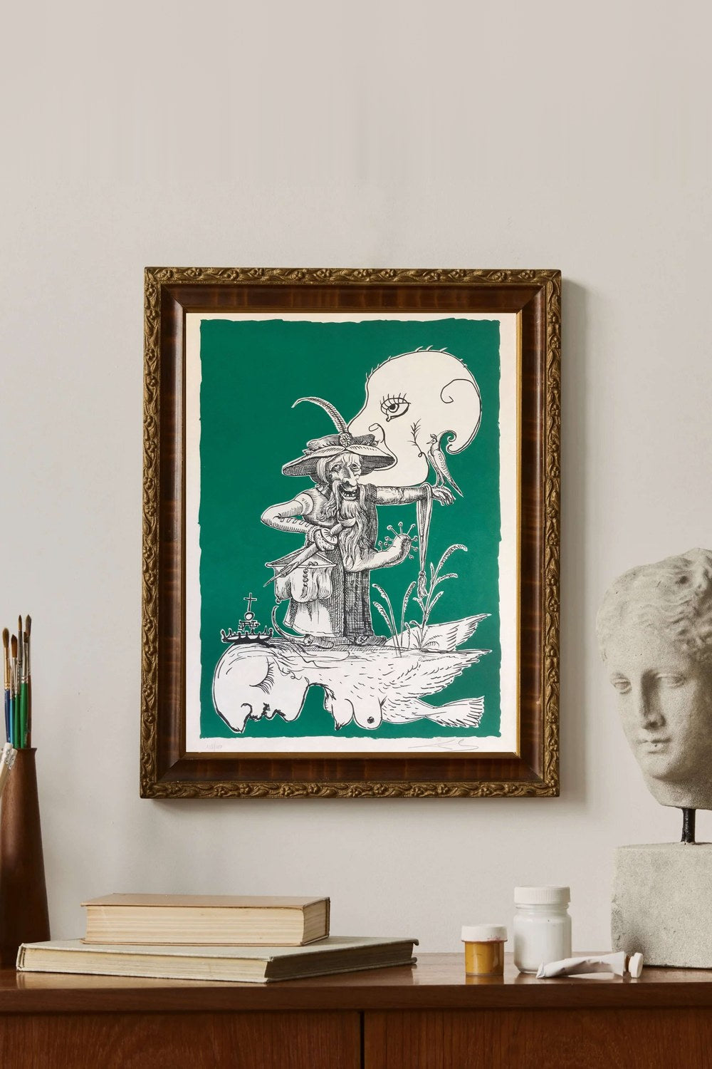 Salvador Dalí - Büyük Mastürbatör Figürü - Pantagruel - 3