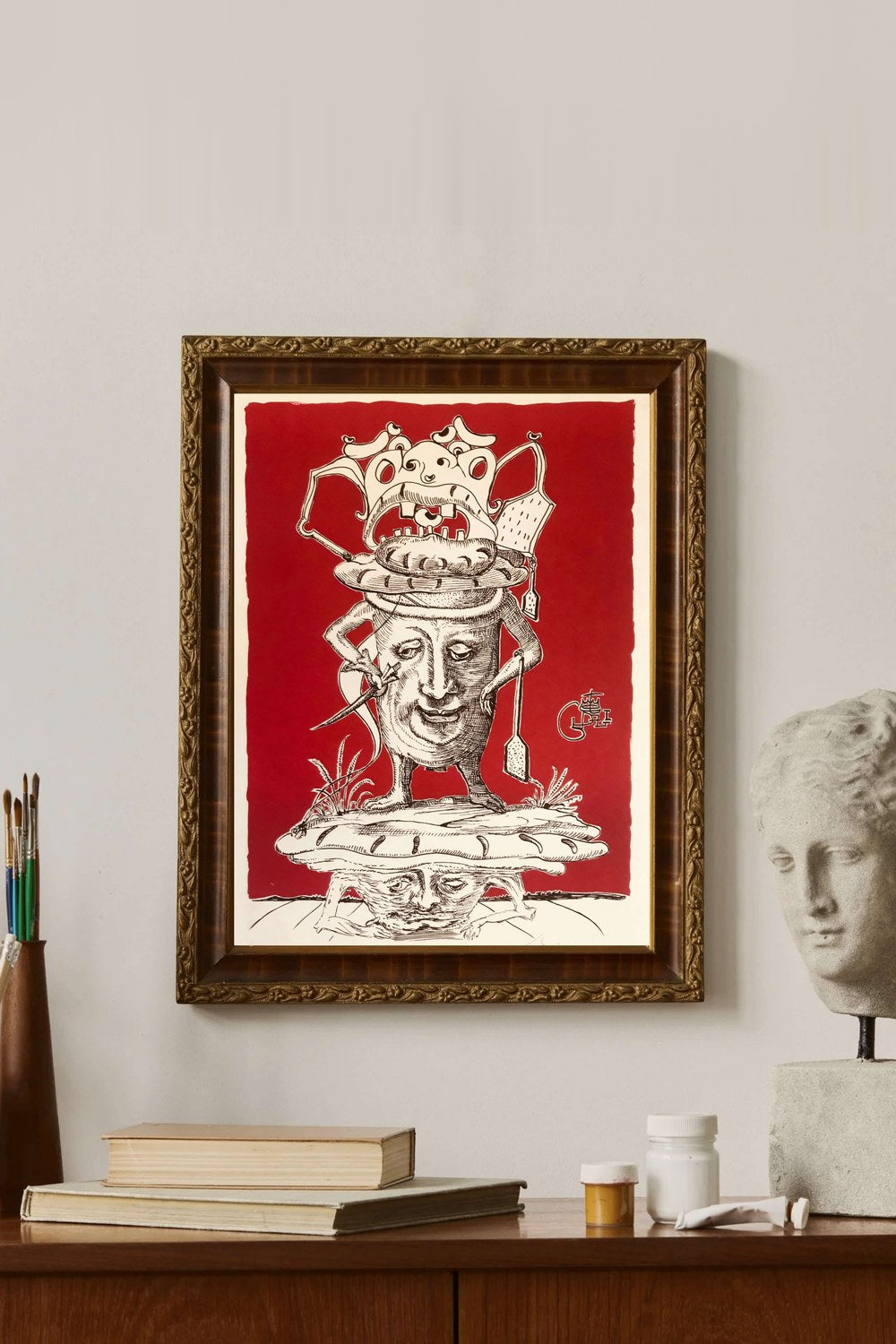 Salvador Dalí - Pastacı Aşçı - Pantagruel - 3