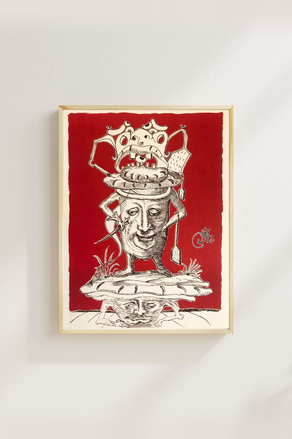 Salvador Dalí - Pastacı Aşçı - Pantagruel - 4