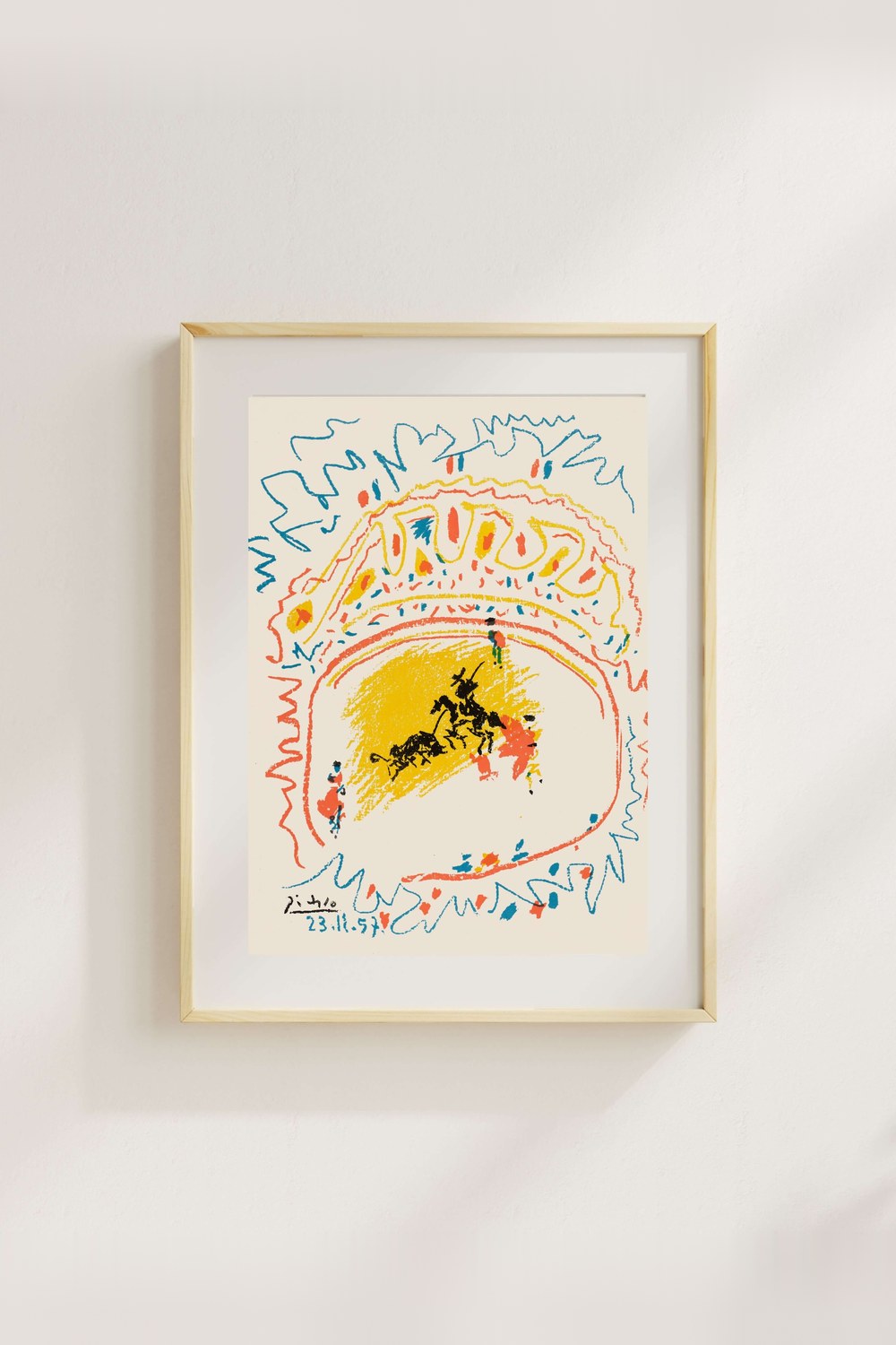Pablo Picasso - Küçük Boğa Güreşi - 3
