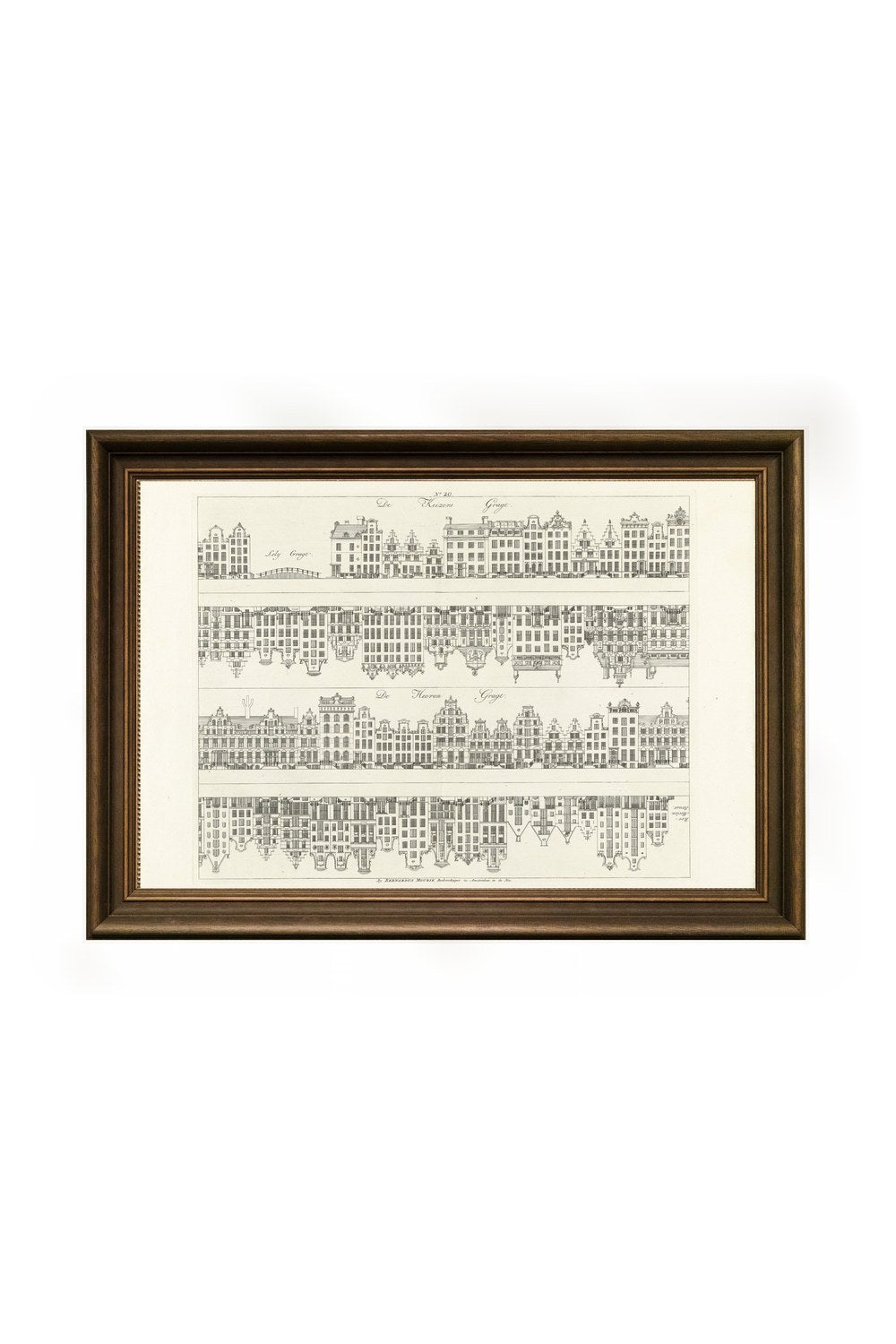 Caspar Jacobsz. Philips - Keizersgracht Ve Herengracht Üzerindeki Ev Cepheleri - 0