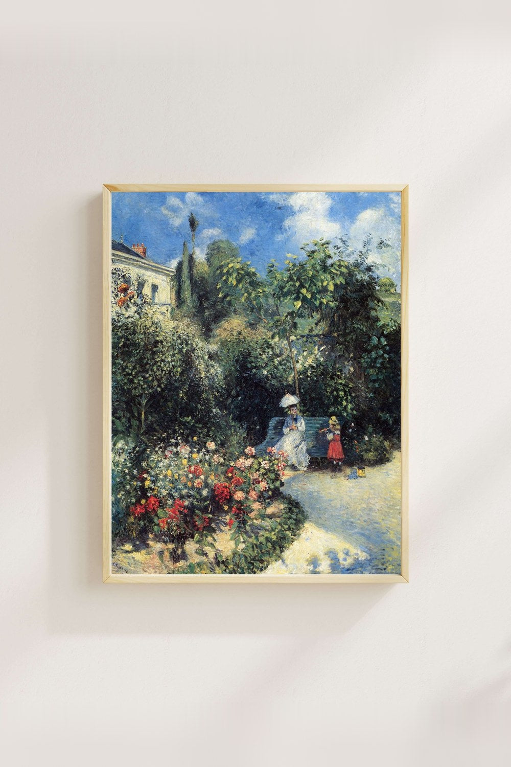 Camille Pissarro - Pontoise’Te Mathurins Bahçesinde - 3