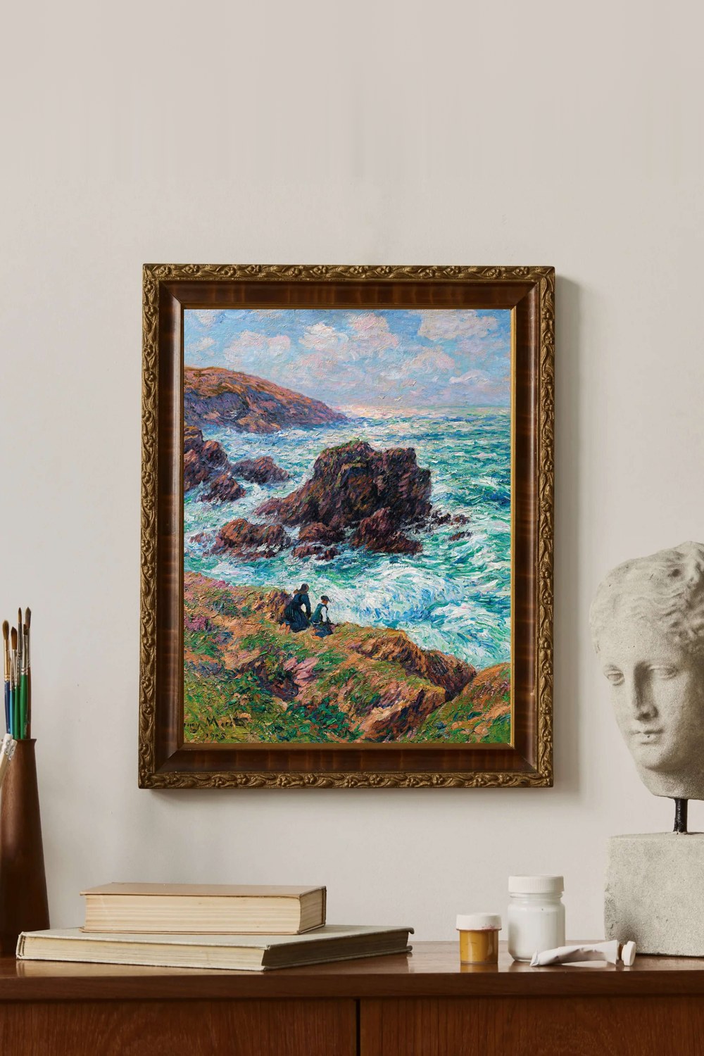 Henry Moret - Clohars-Finistère Kıyısı - 2