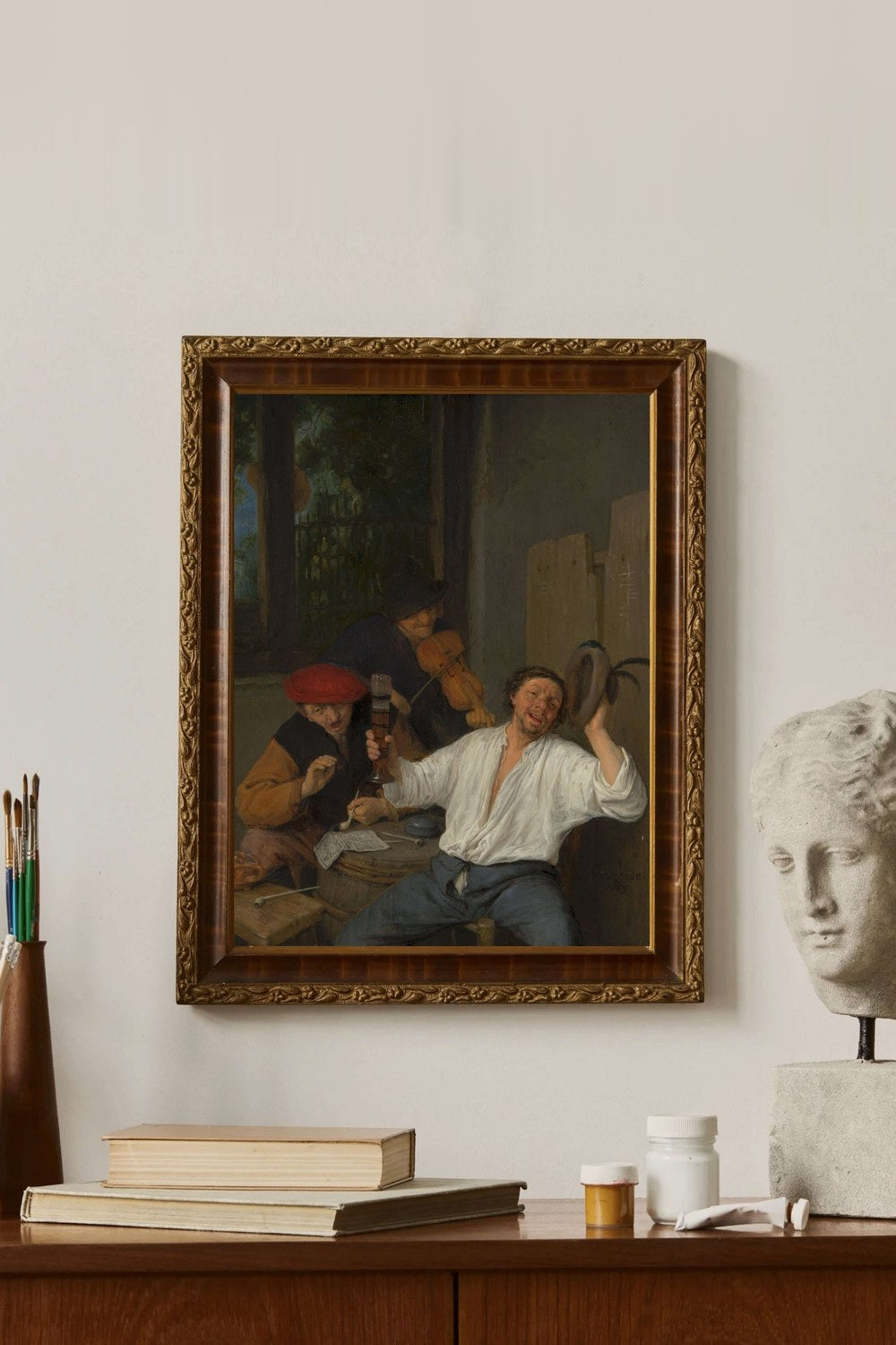 Adriaen Van Ostade - Neşeli İçkiciler - 2