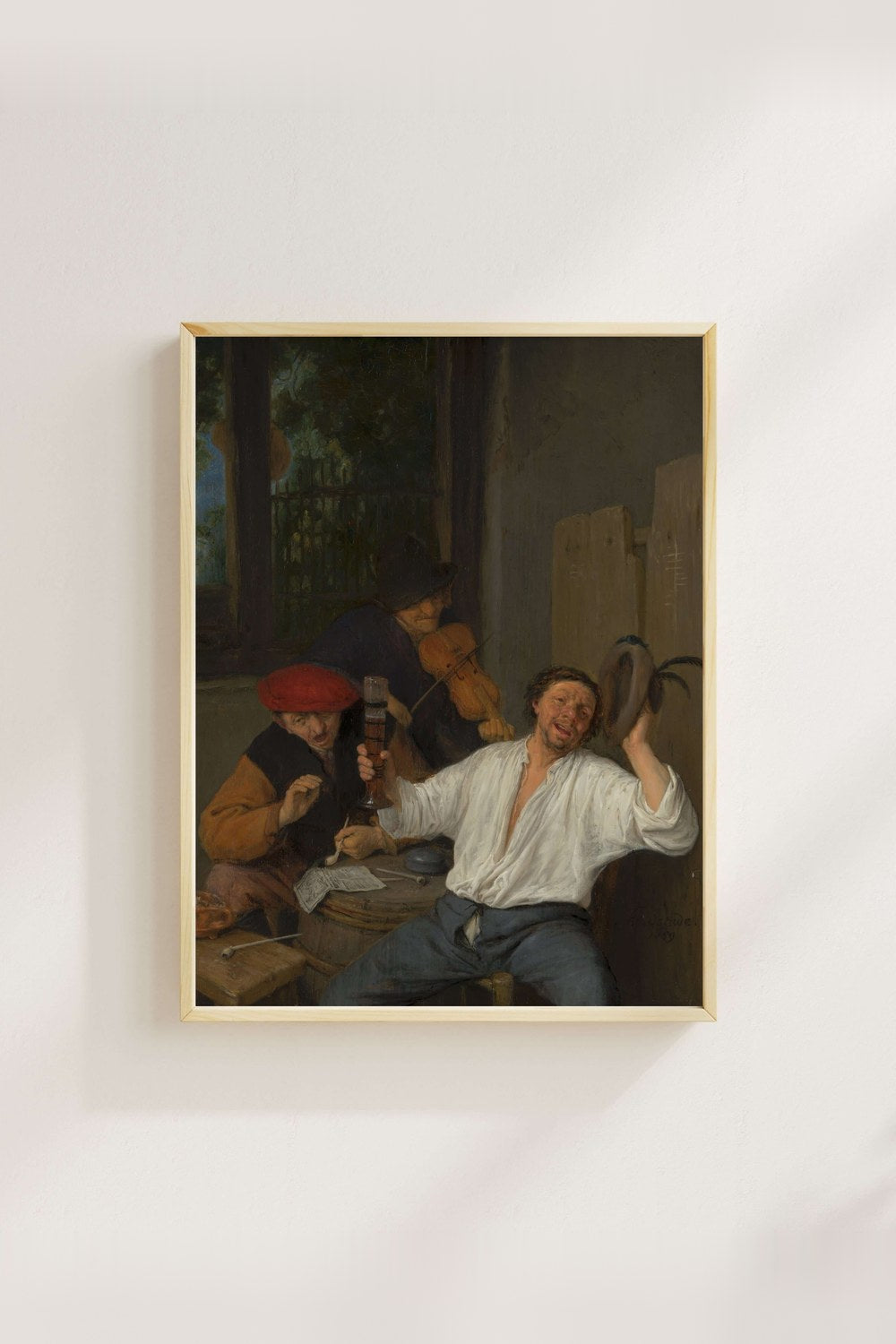 Adriaen Van Ostade - Neşeli İçkiciler - 3