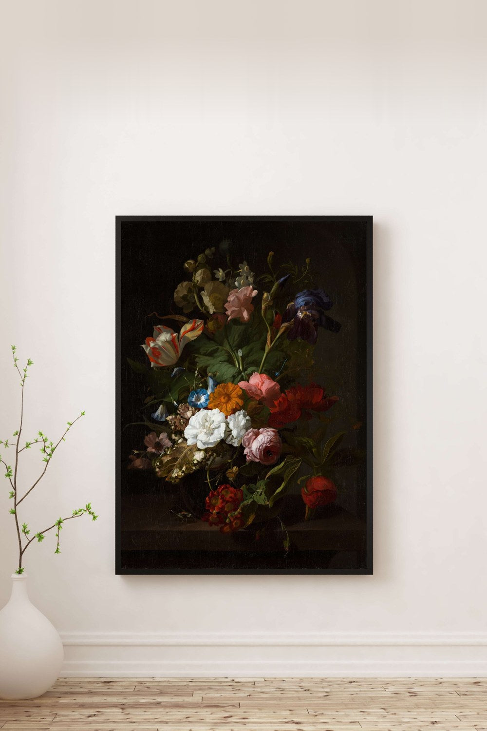 Rachel Ruysch - Vazoda Çiçekler - 0