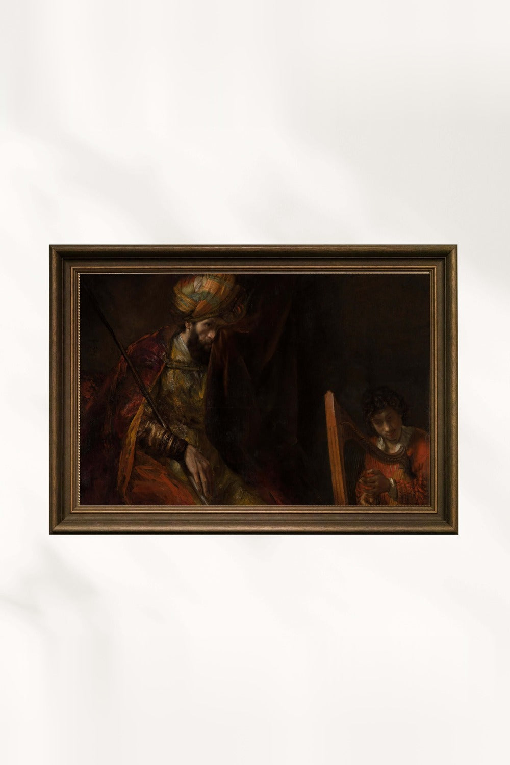 Rembrandt Van Rijn - Saul Ve David - 0