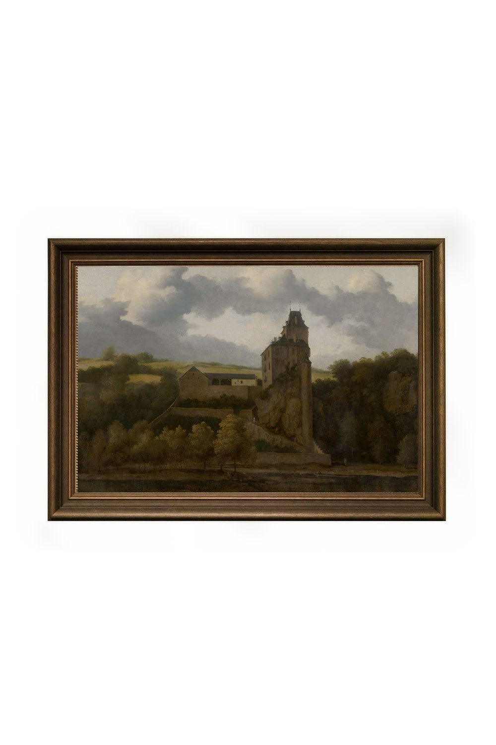 Allart Van Everdingen - Montjardin Kalesi Görünümü - 0