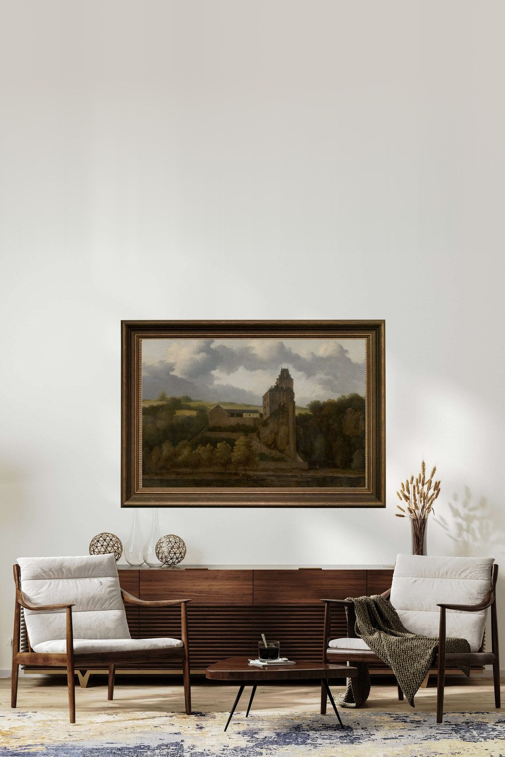 Allart Van Everdingen - Montjardin Kalesi Görünümü - 2