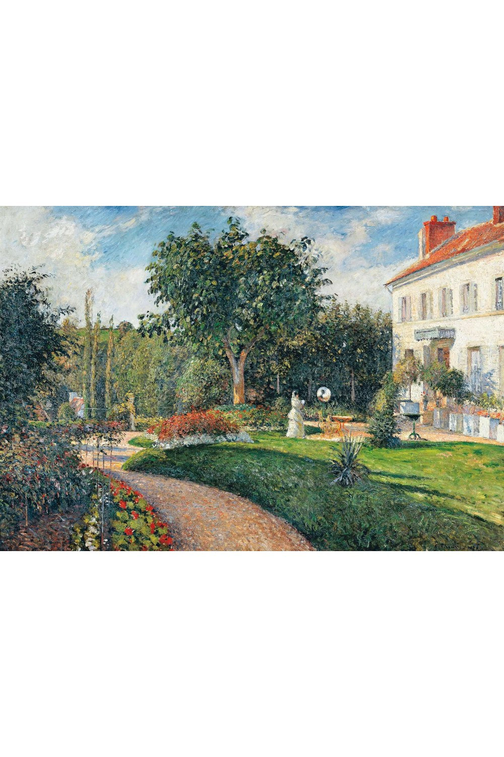 Camille Pissarro - Les Mathurins Bahçesi - 1