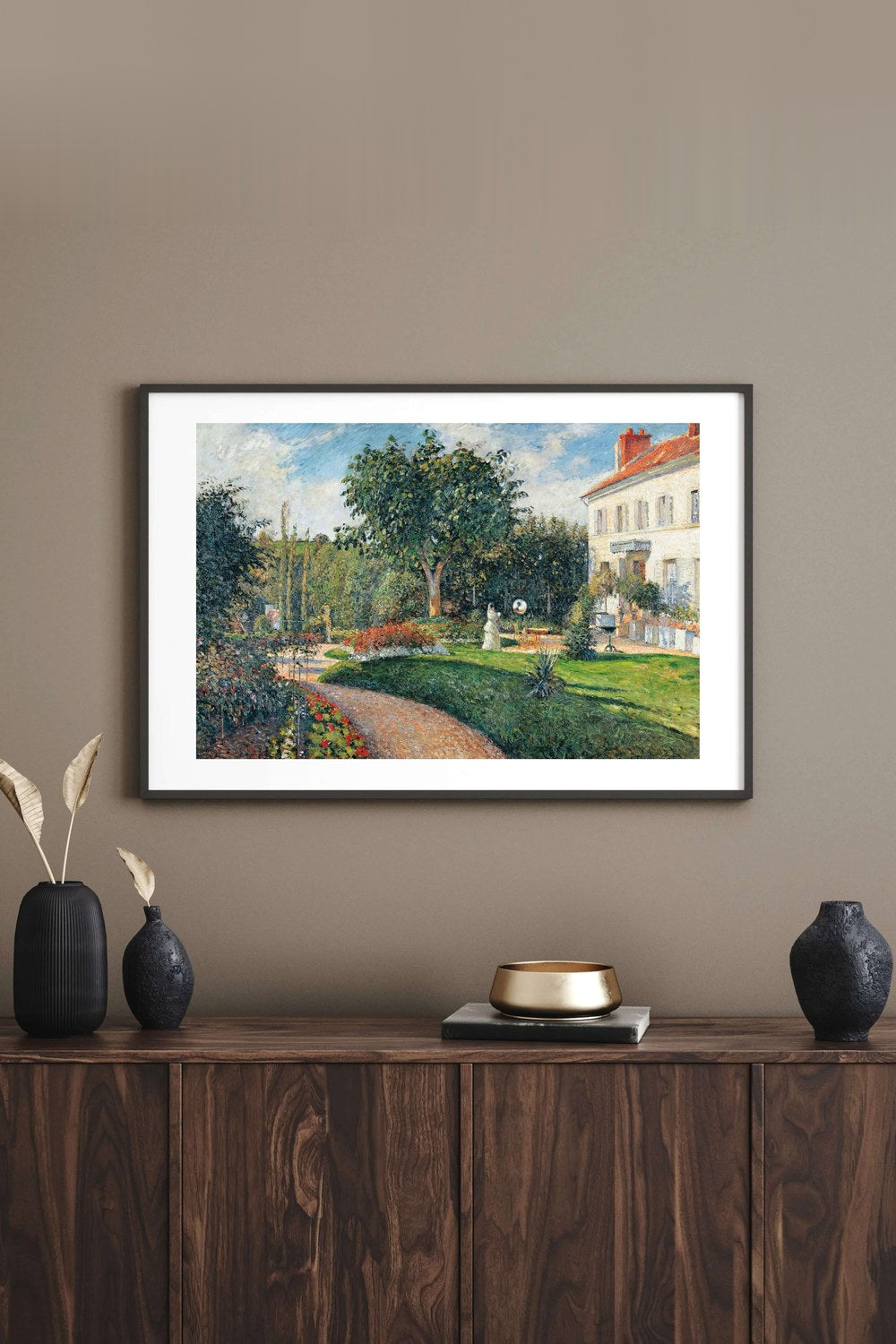 Camille Pissarro - Les Mathurins Bahçesi - 2
