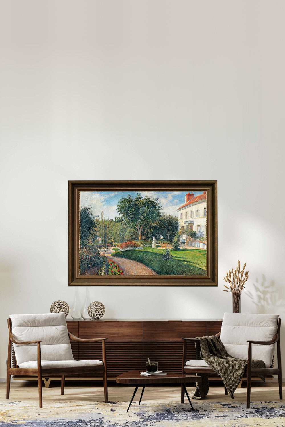 Camille Pissarro - Les Mathurins Bahçesi - 3